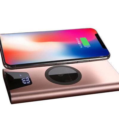 Aluminium 10000mAh Qi Wireless Power Bank by Corporate Gift Store Singapore