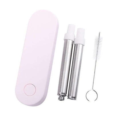 Collapsible Stainless Steel Metal Straw with Brush by Corporate Gift Store Singapore