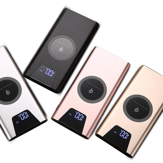 Aluminium 10000mAh Qi Wireless Power Bank by Corporate Gift Store Singapore