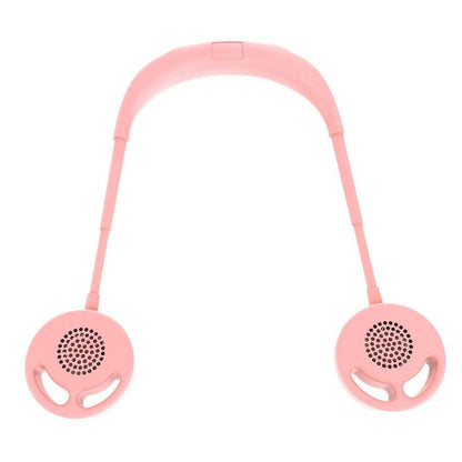 Leafless Portable Neck Hanging Fan by Corporate Gift Store Singapore