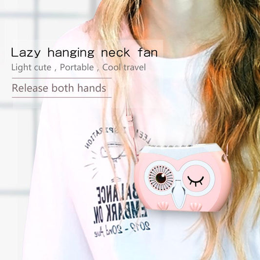 Mini Portable Neck Fan with USB Charging by Corporate Gift Store Singapore