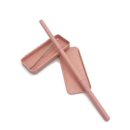 Recycle Drink Straw with Cleaning Brush by Corporate Gift Store Singapore