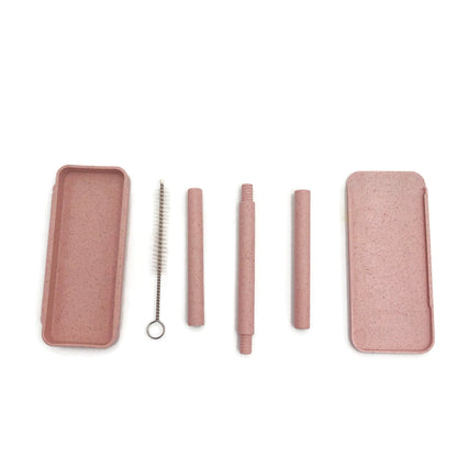 Recycle Drink Straw with Cleaning Brush by Corporate Gift Store Singapore