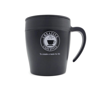 Stainless Steel Coffee Mug with Handle by Corporate Gift Store Singapore