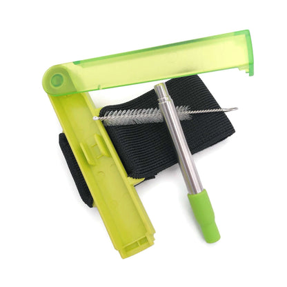 Portable Collapsible Metal Straw For Bottle by Corporate Gift Store Singapore