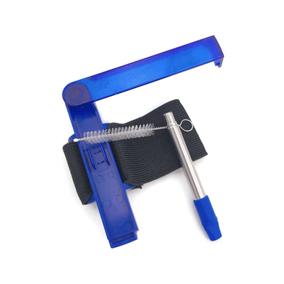 Portable Collapsible Metal Straw For Bottle by Corporate Gift Store Singapore