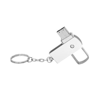 Metal Swivel USB Drive with Keychain | gifts shop