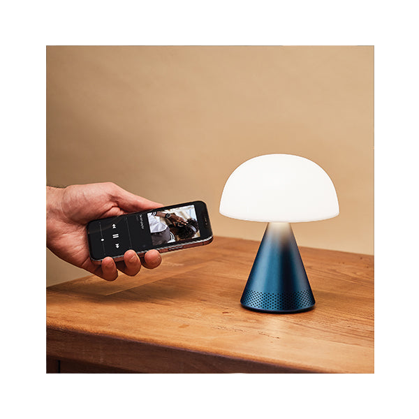 LEXON Mina L Audio Large Portable Led Lamp & 5W bluetooth speaker by Corporate Gift Store Singapore