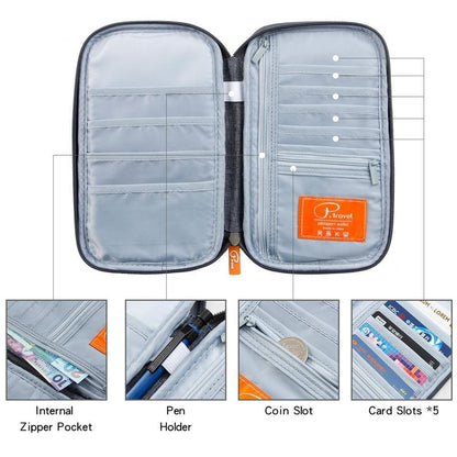 Multi Purpose RFID Blocking Travel Wallet by Corporate Gift Store Singapore