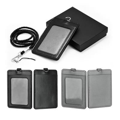 PU ID Badge Holder by Corporate Gift Store Singapore
