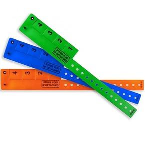 PVC Wristbands with Tab | gifts shop