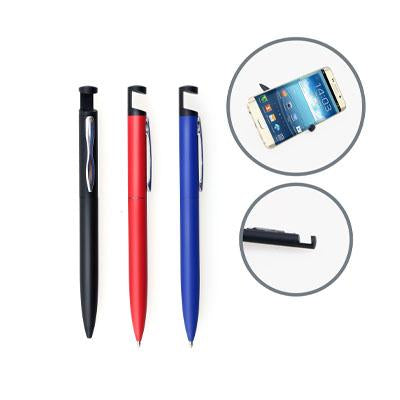 Aluminum Ball Pen with Phone Holder by Corporate Gift Store Singapore
