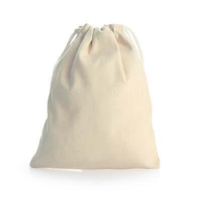 Drawstring Canvas Pouch (Big) by Corporate Gift Store Singapore
