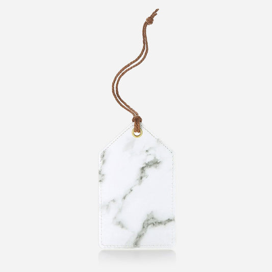 Rectangular Marble Luggage Tag by Corporate Gift Store Singapore