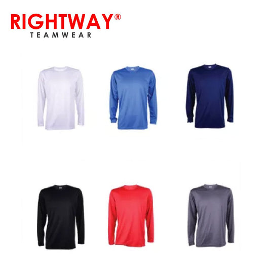 Rightway QDL54 Basic Long Sleeve T-Shirt by Corporate Gift Store Singapore