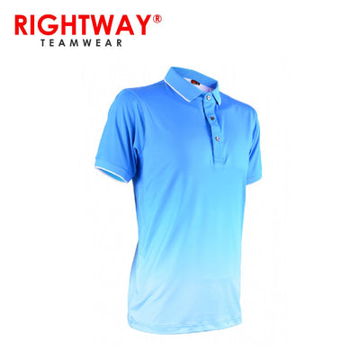 Rightway MOF 30 Neon-Tech Gradient Polo T-Shirt | gifts shop
