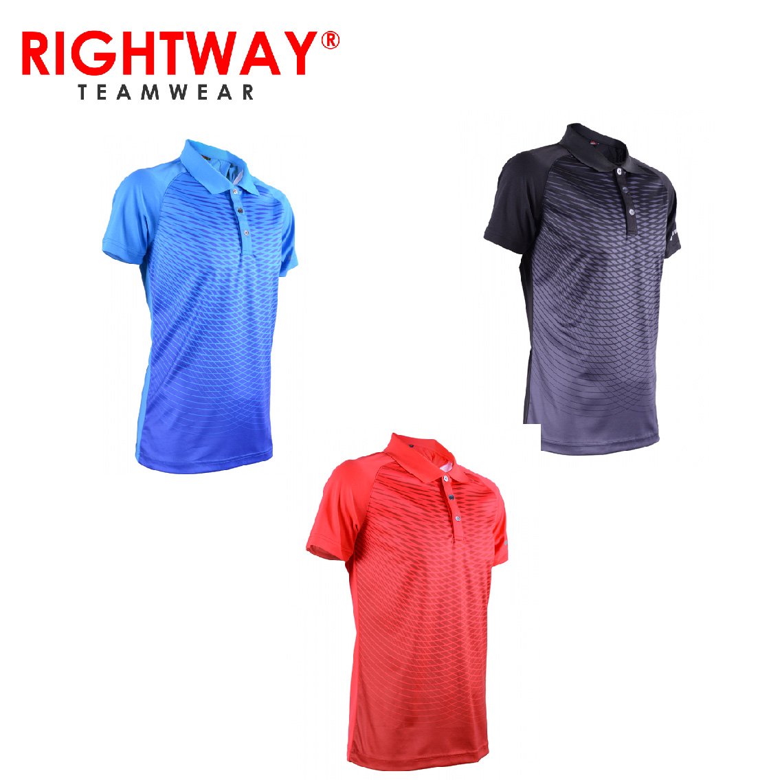 Rightway MOF 32 Reflective Collared Sublimation by Corporate Gift Store Singapore