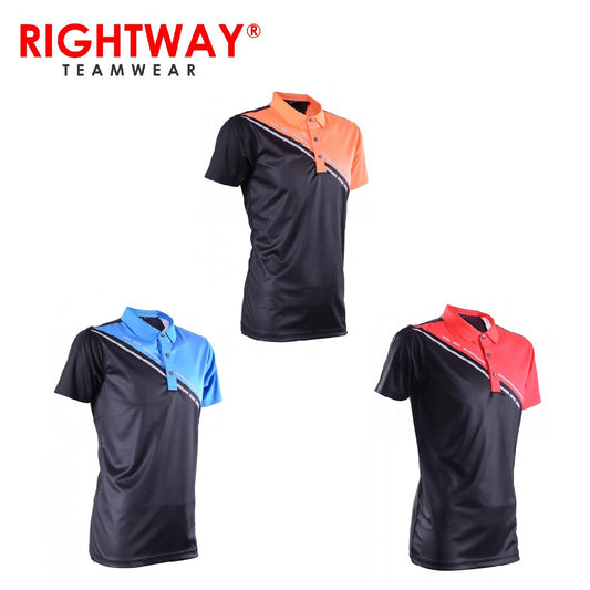 Rightway MOP 43 Reflective Cross Design Polo T-Shirt by Corporate Gift Store Singapore