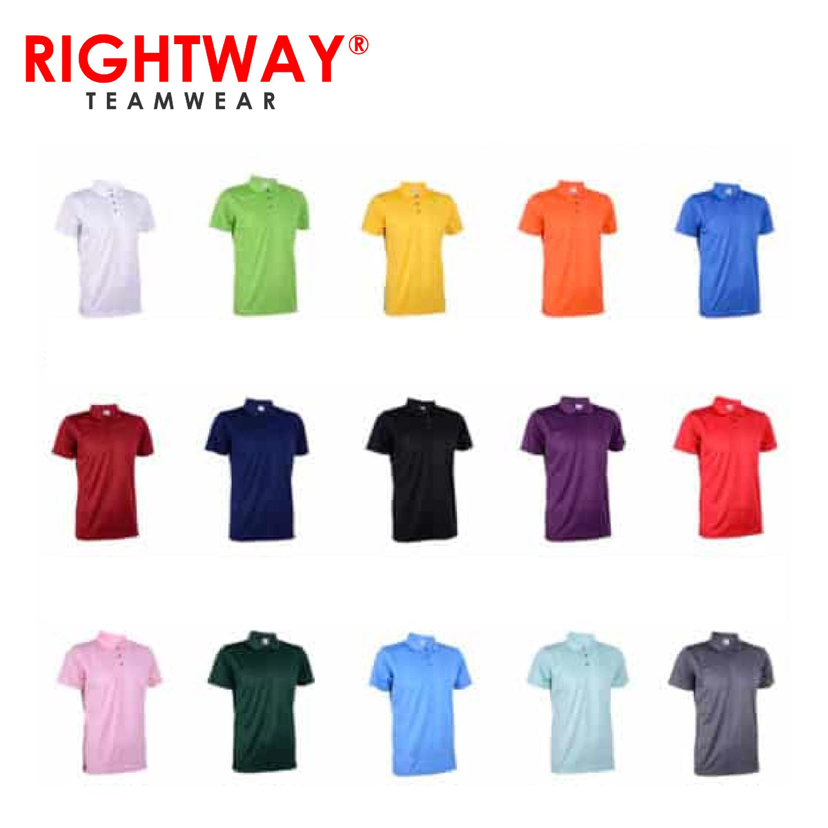 Rightway QDP 53 Basic Polo T-Shirt by Corporate Gift Store Singapore