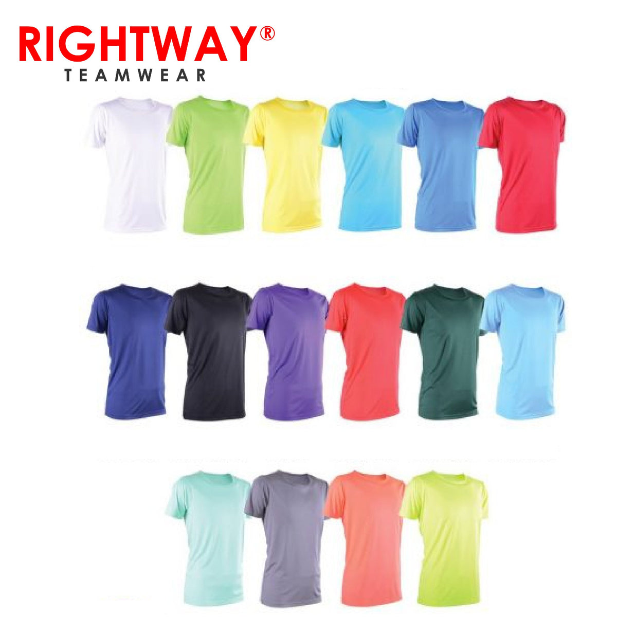 Rightway MOR Round Neck T-Shirt by Corporate Gift Store Singapore