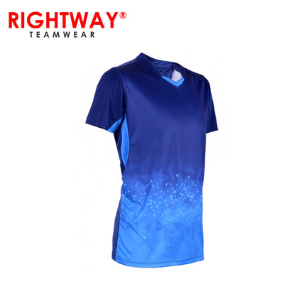 Rightway MOV 40 Neon-Tech Twilight V-Neck T-Shirt | gifts shop