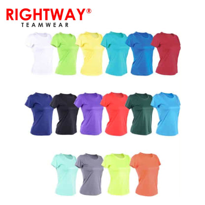 Rightway WOR Women Round Neck T-Shirt by Corporate Gift Store Singapore