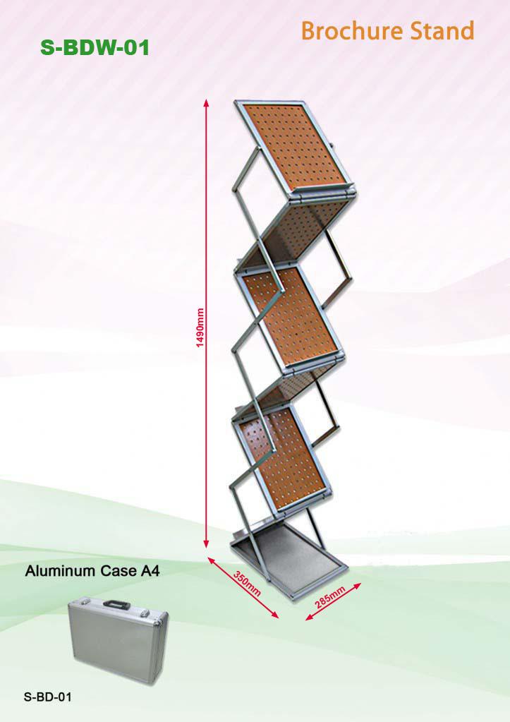 Wooden Brochure Stand by Corporate Gift Store Singapore