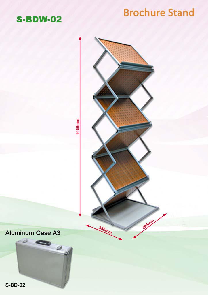 Wooden Brochure Stand by Corporate Gift Store Singapore