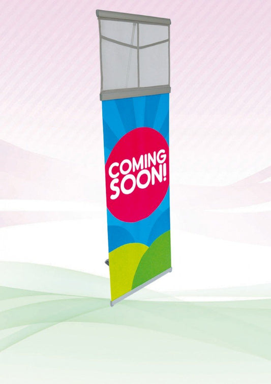 Lightweight Banner Stand with 2 Holders by Corporate Gift Store Singapore