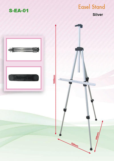 Aluminium Easel Stand (Silver) by Corporate Gift Store Singapore