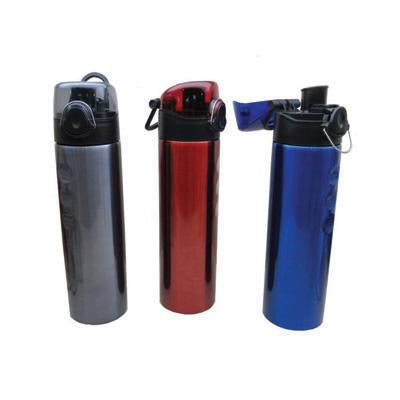 Stainless Steel Bottle with Clip Lock Cap | gifts shop