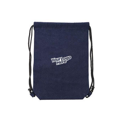Denim Drawstring Bag | gifts shop