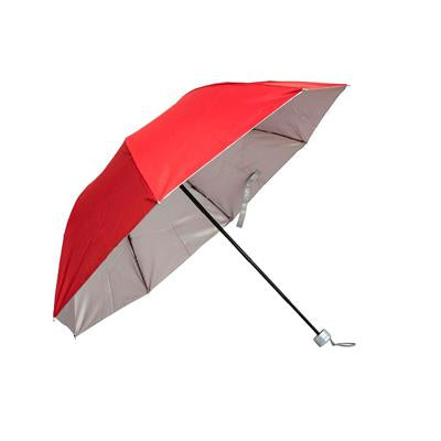 UV Coated Manual Open 3 Fold Umbrella by Corporate Gift Store Singapore