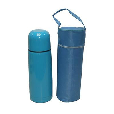 Stainless Steel Vacuum Flask with Pouch by Corporate Gift Store Singapore