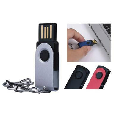 Mini Metal Swivel USB Flash Drive by Corporate Gift Store Singapore