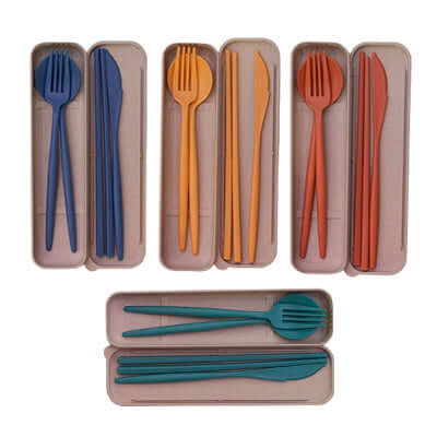 Wheat Fiber Catering Equipment Set by Corporate Gift Store Singapore