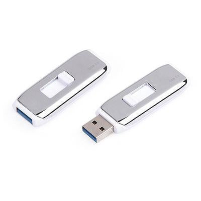 White Chrome USB Flash Drive by Corporate Gift Store Singapore