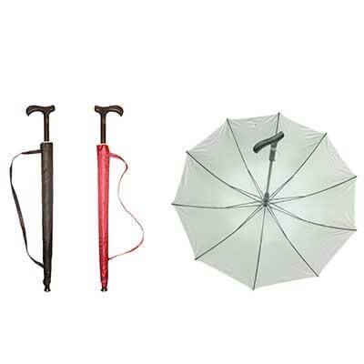 23" Walking Stick Umbrella with UV Protection by Corporate Gift Store Singapore