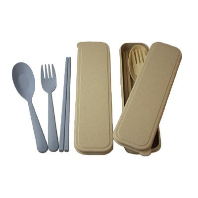 Wheat Straw 3 Pieces Cutlery Set | gifts shop