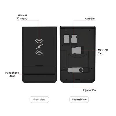 Wireless Charging Mobile Stand by Corporate Gift Store Singapore