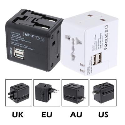 World Travel Adaptor with Zipper Pouch by Corporate Gift Store Singapore