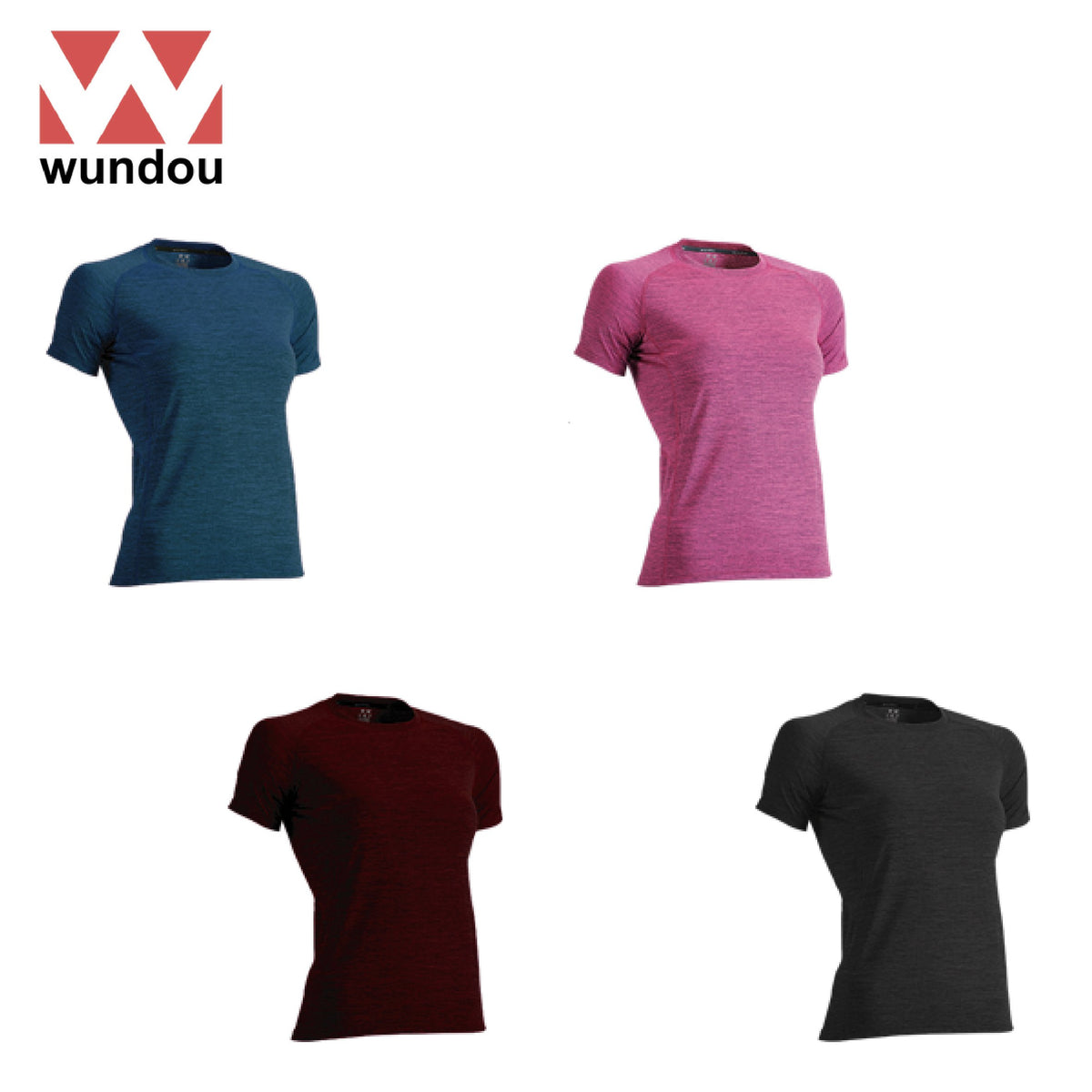 Wundou P720 Women's Workout Short Sleeve T-Shirt by Corporate Gift Store Singapore