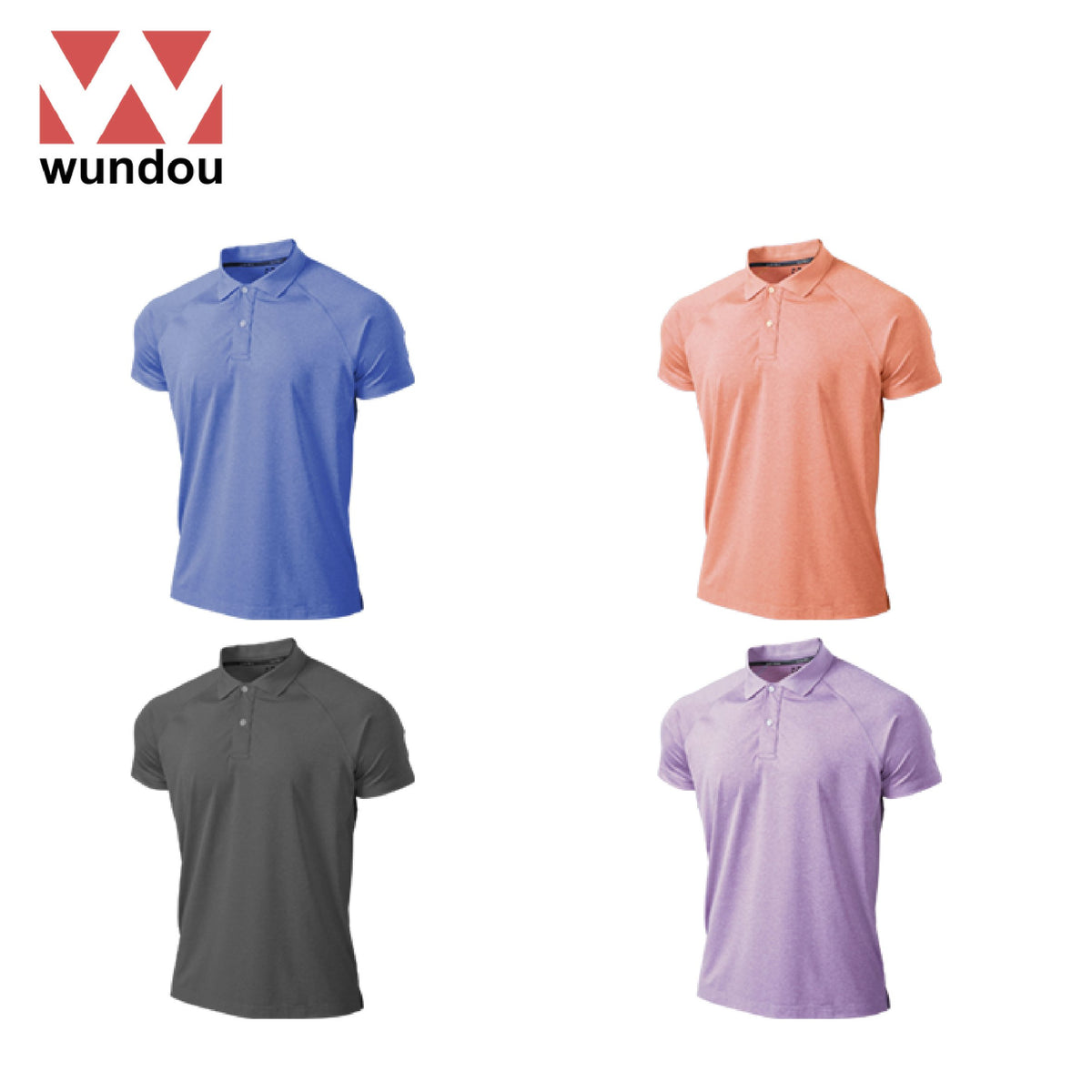 Wundou P815 Fitness Stretch Polo Shirt by Corporate Gift Store Singapore