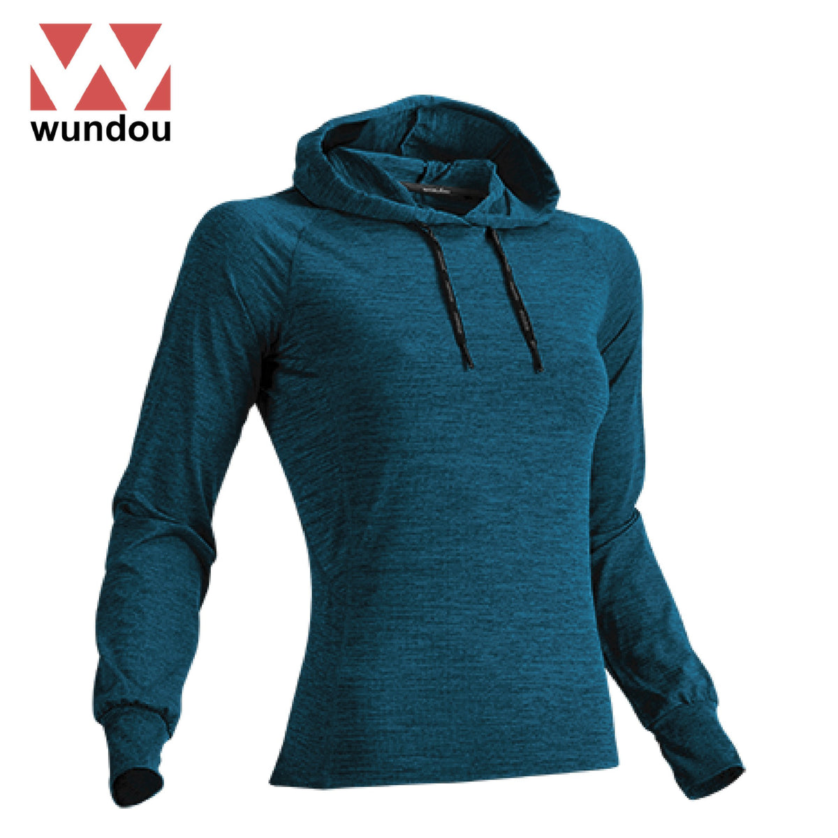 Wundou P760 Women's Long Sleeve Fitness Hoodie by Corporate Gift Store Singapore
