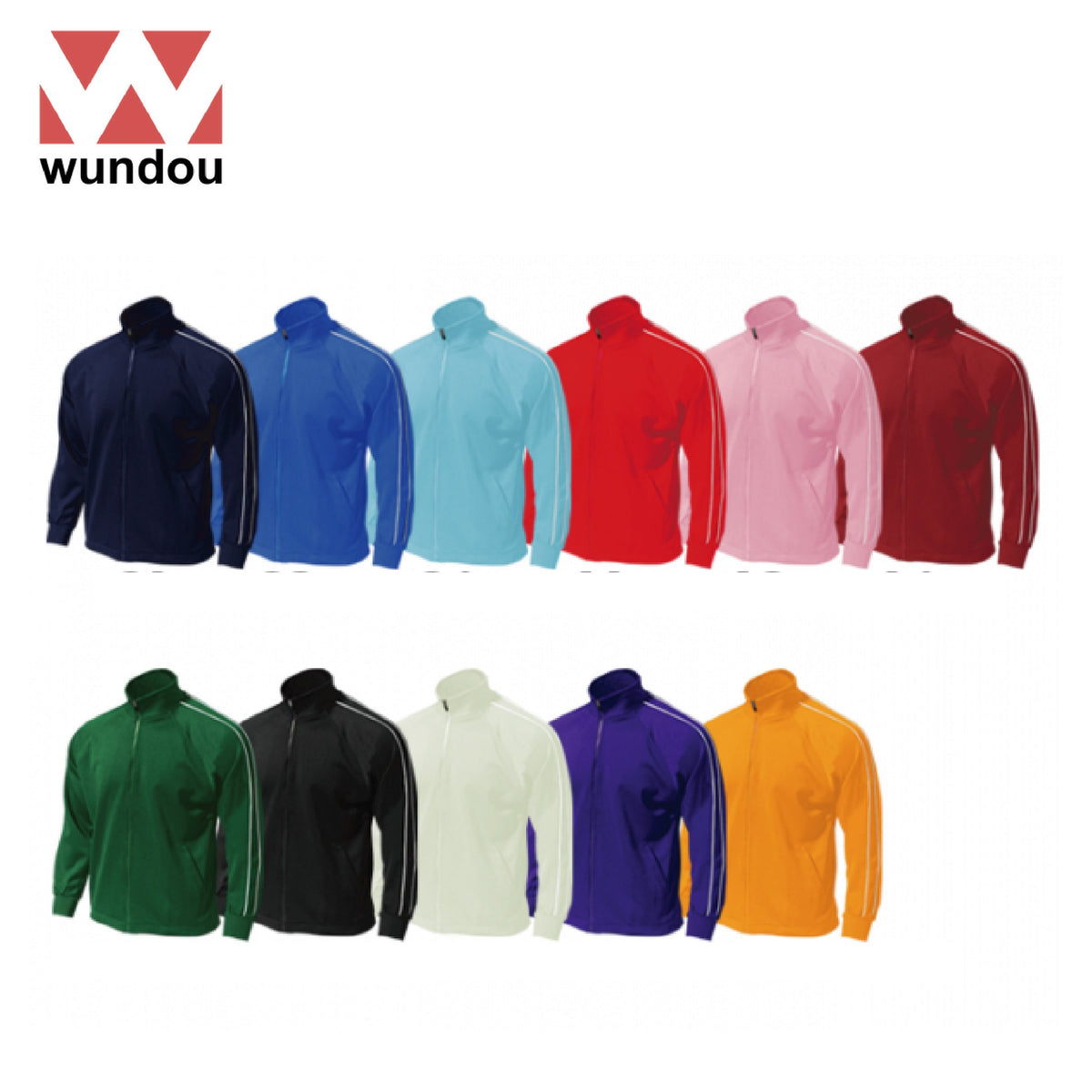 Wundou P2000 Track Top with Piping by Corporate Gift Store Singapore