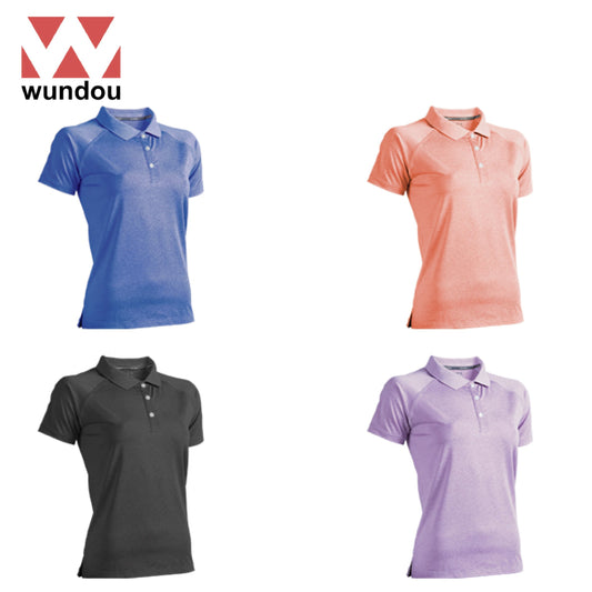 Wundou P825 Women's Fitness Stretch Polo Shirt by Corporate Gift Store Singapore