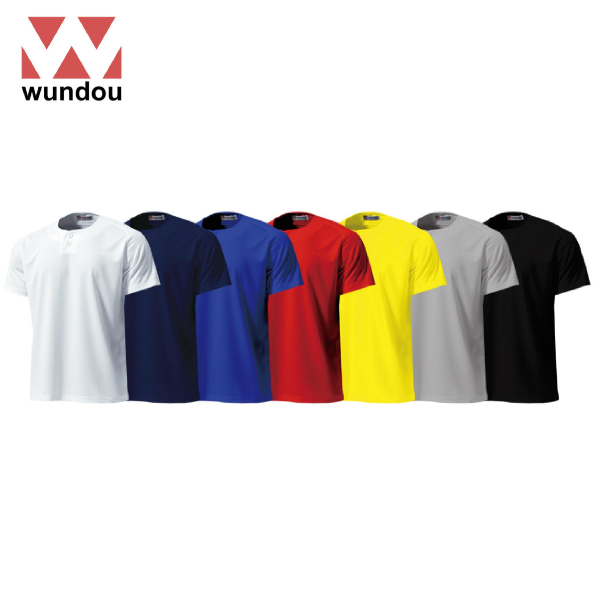 Wundou P2710 2-Button Baseball Jersey by Corporate Gift Store Singapore