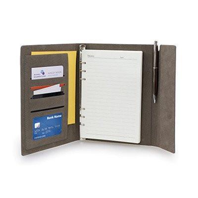 A5 Velvet Bicast Leather folder by Corporate Gift Store Singapore