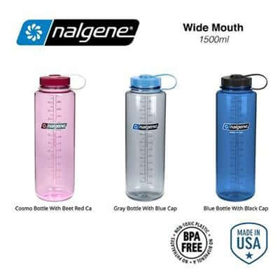 Nalgene 48oz BPA Free Wide Mouth Water Bottle (1,500ml) by Corporate Gift Store Singapore
