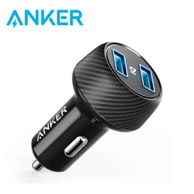 Anker Power Drive 2 Elite Car Charger USB Charger by Corporate Gift Store Singapore
